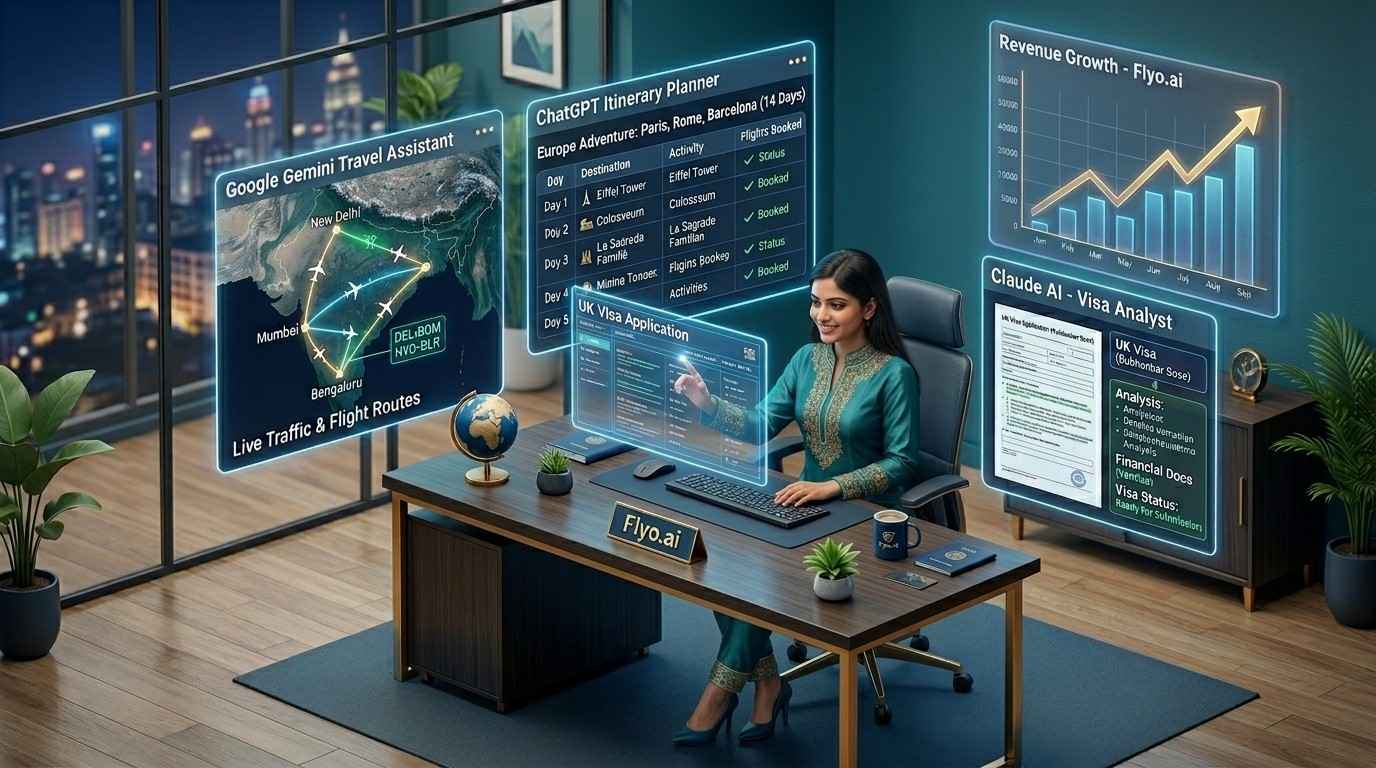 AI Trip Planner India 2026: How Smart Travel Agents Use ChatGPT, Gemini and Claude to Win More Clients