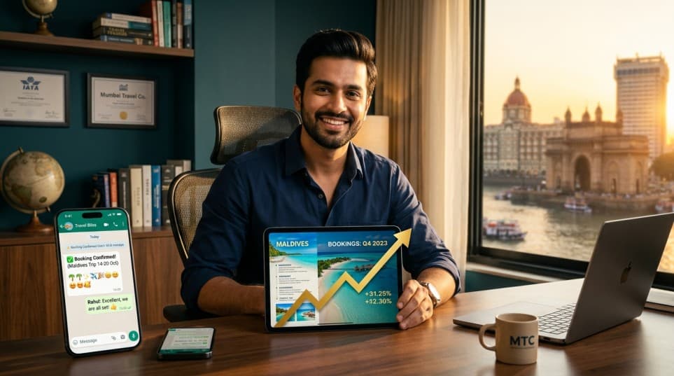 How to Get Clients as a Travel Agent in India: The Zero-Budget Referral System That Works